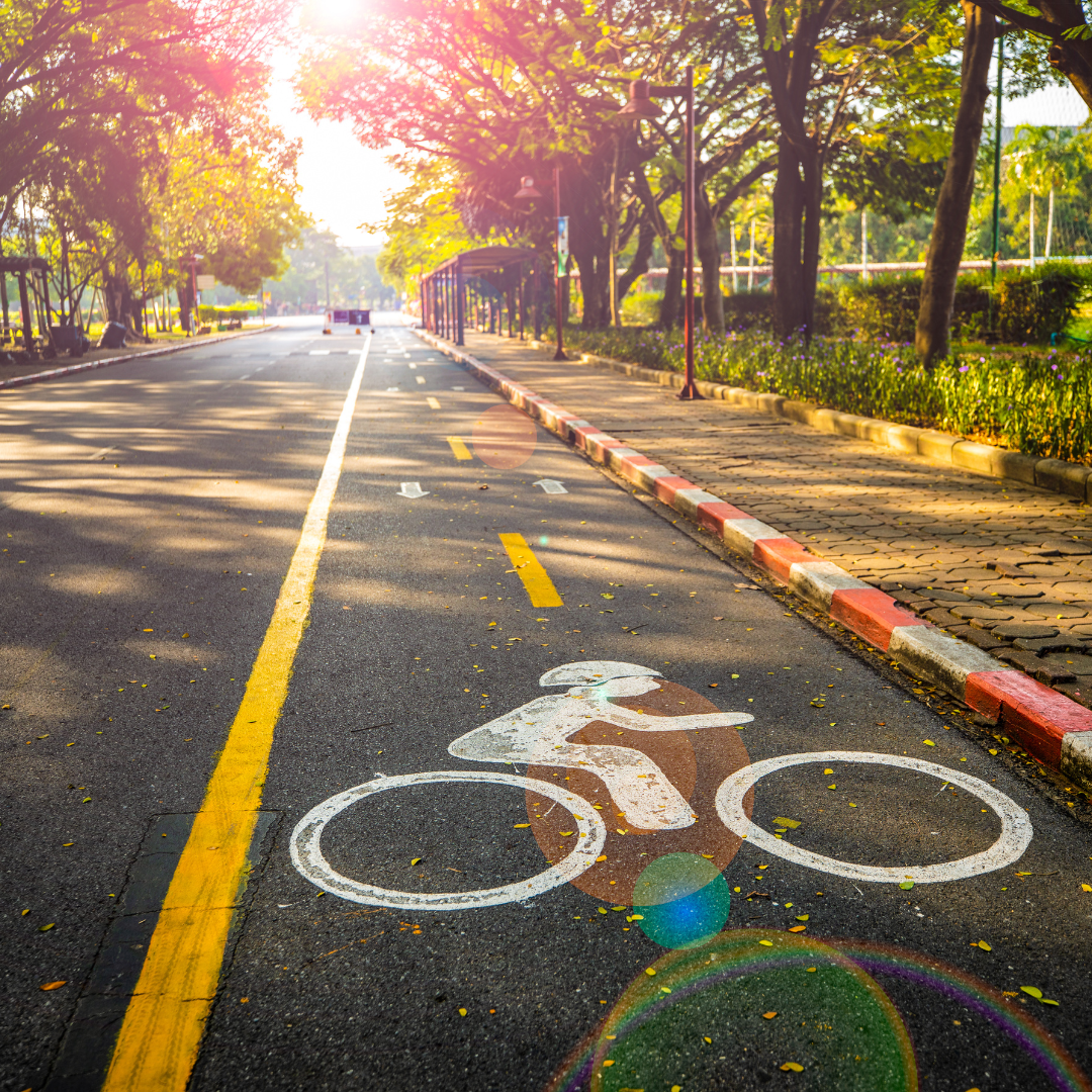 image of bike lane